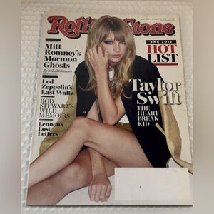 Rolling Stone Magazine Taylor Swift 2012 Edition